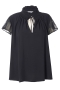 Studio blouse Dagmar voile | S233876blacXL=54/56&nbsp;