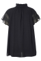 Studio blouse Dagmar voile | S233876blacXL=54/56&nbsp;