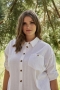 ZHENZI blouse linnenlook SAVANNA | 2703704WHITM=46-48&nbsp;