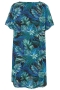 Studio jurk Birgitte Alijn print | S234837blue/greeS=42/44&nbsp;