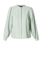 YESTA blouse glans streep | A003960past/turq2(50)&nbsp;