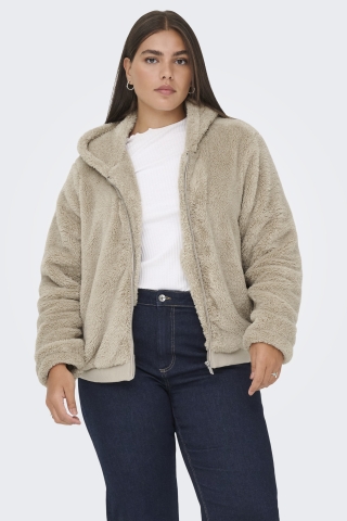 ONLY ECO sherpa jasje Teddy | 15305956HUMUS=42/44&nbsp;