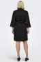 ONLY ochtendjas kimono satijn | 15307903BLAC42&nbsp;