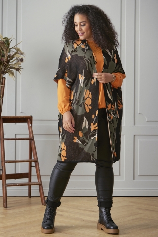 ZHENZI vest ARIADRE mouwloos | 28082062388S/M=42-48&nbsp;