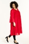 Studio jurk Fia kant wijd | S236837redS=42/44&nbsp;