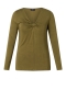 Yesta shirt Wisal draaiknoop | A004186army2(50)&nbsp;
