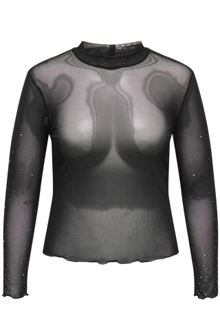 ONLY shirt CARELSA voile glitter | 15310682BLRHS=42/44&nbsp;