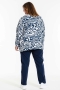 Gozzip blouse Annbrit | G242051whit/BlueXL=54/56&nbsp;