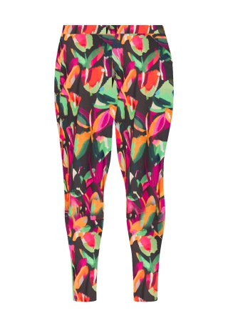 COLLETTA legging bloem print | 90002053955X-0(44)&nbsp;