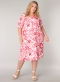 COLLETTA  print jurk bloem | 90001937017X-0(44)&nbsp;