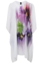 Mat fashion jurk bloem opdruk | 81017103WHITO/S&nbsp;