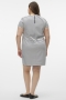 VERO MODA curve jurk ABBY streep | 10307337SNWH/NABLS=42/44&nbsp;