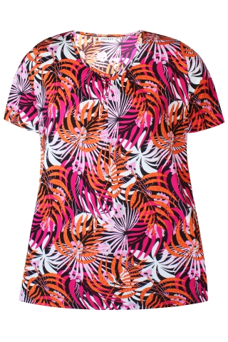 ZHENZI shirt Mavis tropische print | 2002053750S=42-44&nbsp;