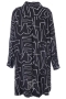 Gozzip blouse Arna print | G244045blac/whitXL=54/56&nbsp;