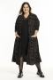 Gozzip jurk Gunde print | G245028blacS=42/44&nbsp;
