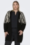 ONLY vest Jade rand dessin | 15324903BLAC/WHCAM=46/48&nbsp;