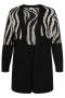 ONLY vest Jade rand dessin | 15324903BLAC/WHCAM=46/48&nbsp;