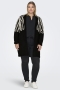 ONLY vest Jade rand dessin | 15324903BLAC/WHCAM=46/48&nbsp;