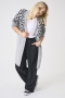 ONLY vest Jade rand dessin | 15324903BLAC/WHCAM=46/48&nbsp;