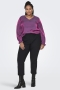 ONLY blouse FRITZ glans V hals | 15334539GRSH42&nbsp;