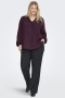 ONLY ECO blouse v-hals | 15334522WINE/SIFO46&nbsp;