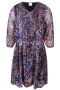 ZHENZI jurk Dido voile print | 2005534266S=42-44&nbsp;