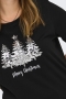 ONLY ECO shirt CARKITI pailletten | 15305652BLAC/PRINL=50/52&nbsp;