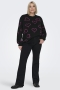 ONLY trui HAPPIE hartjes | 15337138BLAC/HEARS=42/44&nbsp;