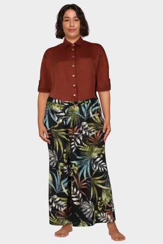 Ophilia rok Lieke bubble crepe dessi | Lieke 22W crepefair/blue1=42&nbsp;
