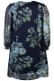 ZHENZI jurk voile print Jimena | 200381SOBAS=42-44&nbsp;