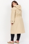 Wasabi jas trenchcoat look | W10354SANDS=42-44&nbsp;