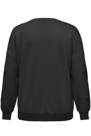 ONLY ECO sweater opengewerkte mouw | 15346152BLACXL=54&nbsp;