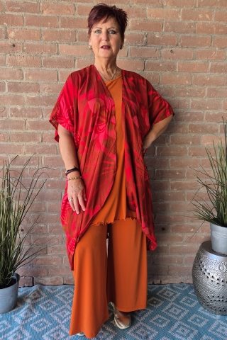 Bagoes kimono | B002017P-7rood/rozeL=50-52&nbsp;