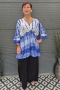 Bagoes batik tuniek | B005010olij/wit46-48&nbsp;