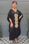 Bagoes kaftan jurk borduur | B004010zwar/beigBig Size&nbsp;