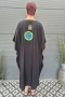 Bagoes kaftan jurk borduur | B004010zwar/beigBig Size&nbsp;