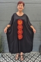 Bagoes kaftan jurk borduur | B004010zwar/beigBig Size&nbsp;