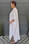 Bagoes kaftan jurk borduur | B004010zwar/beigBig Size&nbsp;