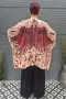 Bagoes kimono kort vogel print | B003011V2zand/paarBig Size&nbsp;