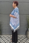 Bagoes kimono kort pailletten franje | B003011Croze/oranBig Size&nbsp;