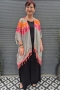 Bagoes kimono kort pailletten franje | B003011Croze/oranBig Size&nbsp;