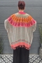 Bagoes kimono kort pailletten franje | B003011Croze/oranBig Size&nbsp;