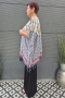 Bagoes kimono kort pailletten franje | B003011Mgroe/rozeBig Size&nbsp;