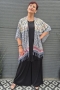 Bagoes kimono kort pailletten franje | B003011Mgroe/rozeBig Size&nbsp;