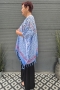 Bagoes kimono kort pailletten franje | B003011Mgroe/rozeBig Size&nbsp;