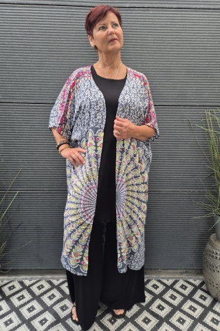 Bagoes kimono lang pailletten | B003010Mgrij/limeBig Size&nbsp;