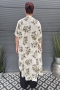 Bagoes kimono lang palmboom print | B003010Pwit/olijBig Size&nbsp;
