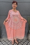 Bagoes jurk lang pailletten v-hals | B003012Croze/oranBig Size&nbsp;