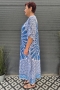 Bagoes jurk lang pailletten v-hals | B003012Croze/oranBig Size&nbsp;