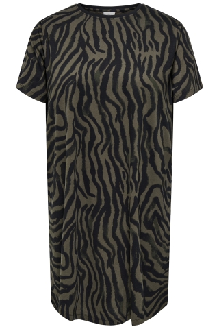 ONLY ECO midi jurk dierenprint | 15356423FONI/ZEBRS=42/44&nbsp;